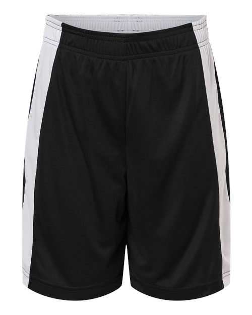 Team 365 Youth Zone Performance Reversible Shorts - Image 2