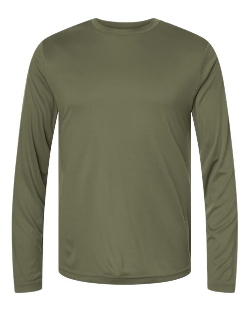 CORE365 Unisex Capital Long Sleeve Performance T-Shirt - Image 10