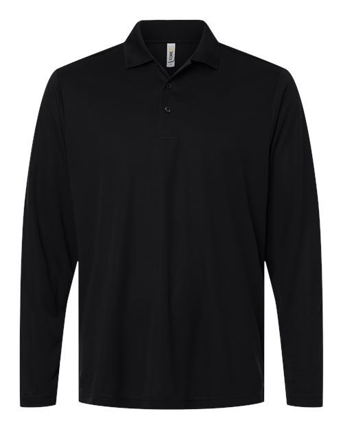 CORE365 Men's Nova Performance Long Sleeve Pique Polo - Image 2