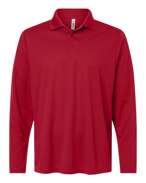 CORE365 Men's Nova Performance Long Sleeve Pique Polo - Image 5