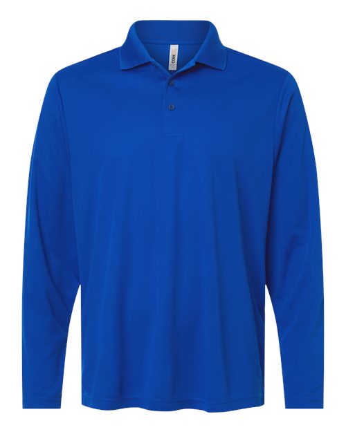 CORE365 Men's Nova Performance Long Sleeve Pique Polo - Image 6