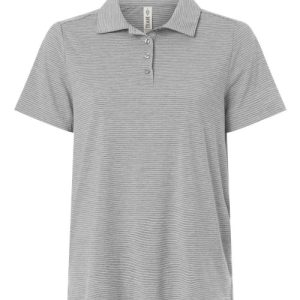 Alternative view of Team 365 Women's Relay Heathered Stripe Polo