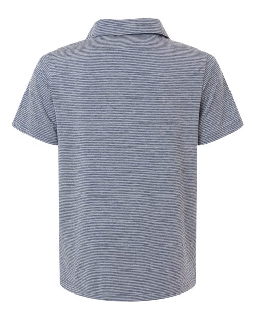 Team 365 Women's Relay Heathered Stripe Polo - Image 10