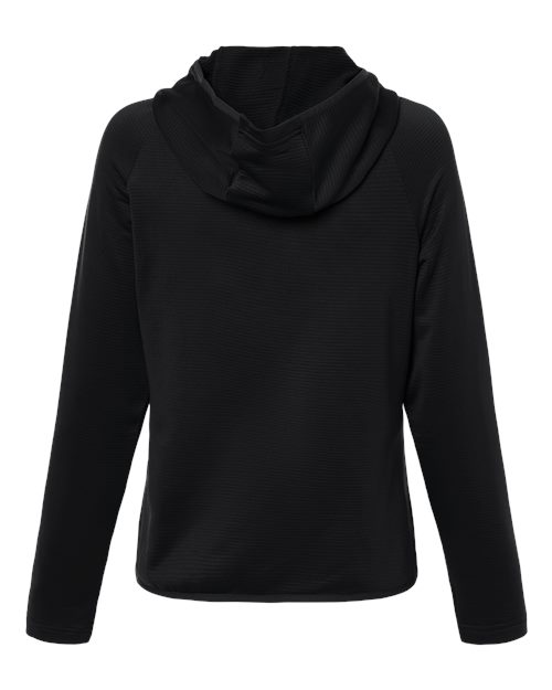 Team 365 Women's Qualify Quarter-Zip Hooded Pullover - Image 7