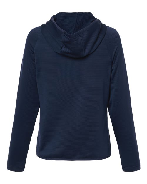 Team 365 Women's Qualify Quarter-Zip Hooded Pullover - Image 8