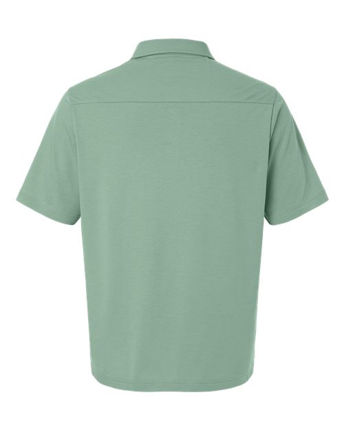 Devon & Jones Men's Seaton Pebble Textured Polo - Image 8