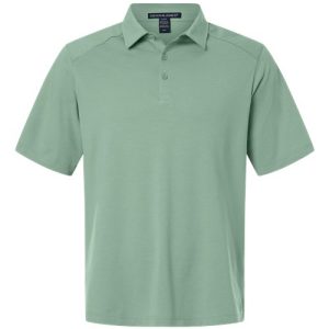Alternative view of Devon & Jones Men's Seaton Pebble Textured Polo