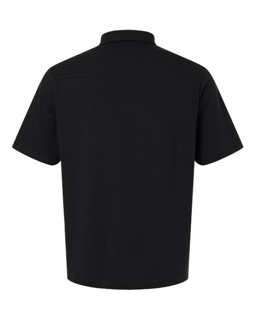 Devon & Jones Men's Seaton Pebble Textured Polo - Image 9