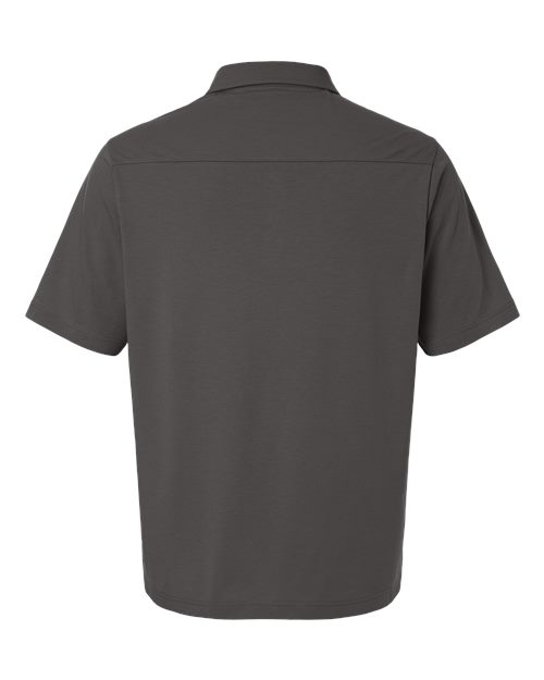 Devon & Jones Men's Seaton Pebble Textured Polo - Image 11