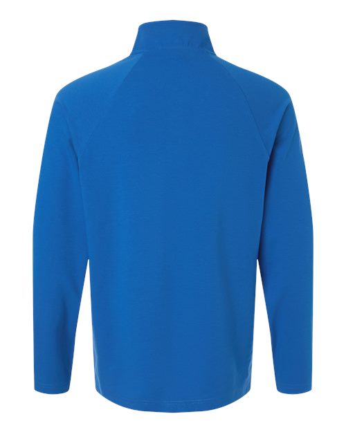 Devon & Jones Men's Seaton Pebble Textured Quarter-Zip Pullover - Image 9