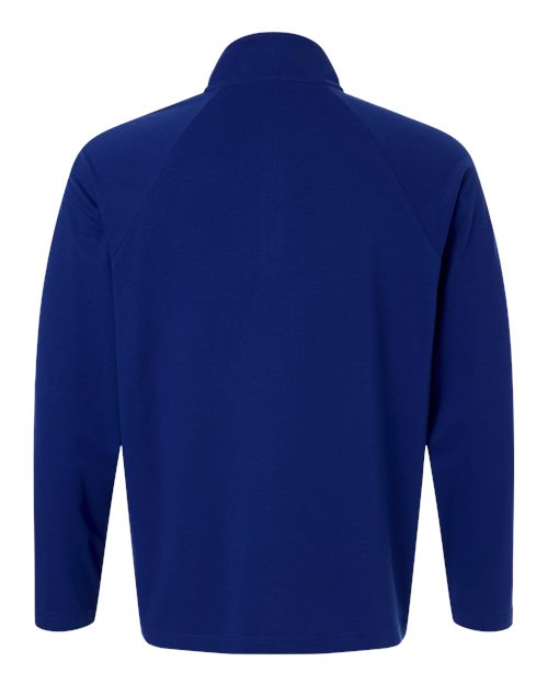 Devon & Jones Men's Seaton Pebble Textured Quarter-Zip Pullover - Image 11
