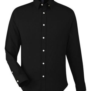 Alternative view of Devon & Jones Men's CrownLux Performance® Spencer Poplin Dress Shirt