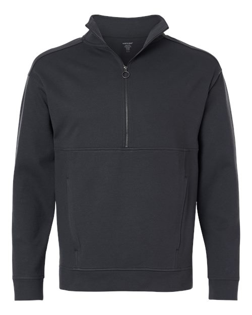 North End Men's Mantra Half-Zip Ottoman Pullover - Image 4