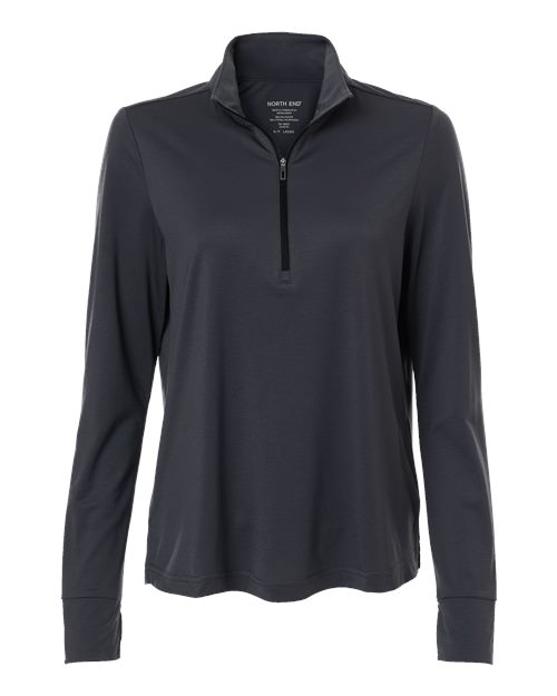 North End Women's JAQ Stretch Performance Quarter-Zip - Image 4