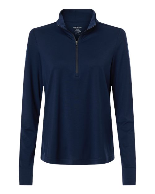 North End Women's JAQ Stretch Performance Quarter-Zip - Image 5