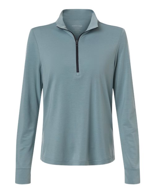 North End Women's JAQ Stretch Performance Quarter-Zip - Image 6