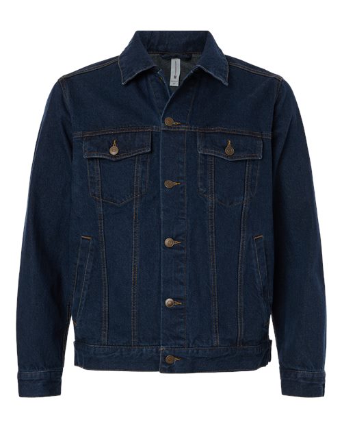 Harriton Unisex Cooper Denim Jacket - Image 2