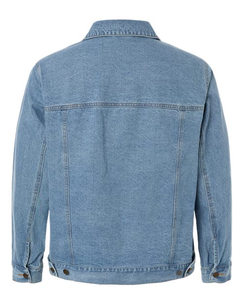 Harriton Unisex Cooper Denim Jacket - Image 6