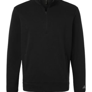 Alternative view of Adidas Men's Elevated Fleece Quarter-Zip Pullover