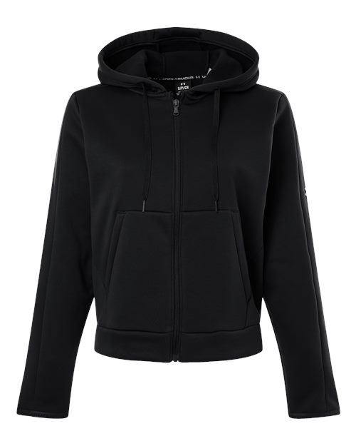 Under Armour Women's Armour Fleece Pro Hooded Full-Zip - Image 2