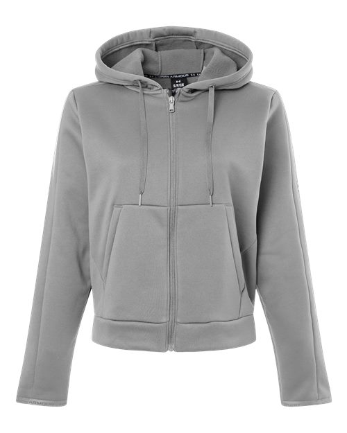 Under Armour Women's Armour Fleece Pro Hooded Full-Zip - Image 3