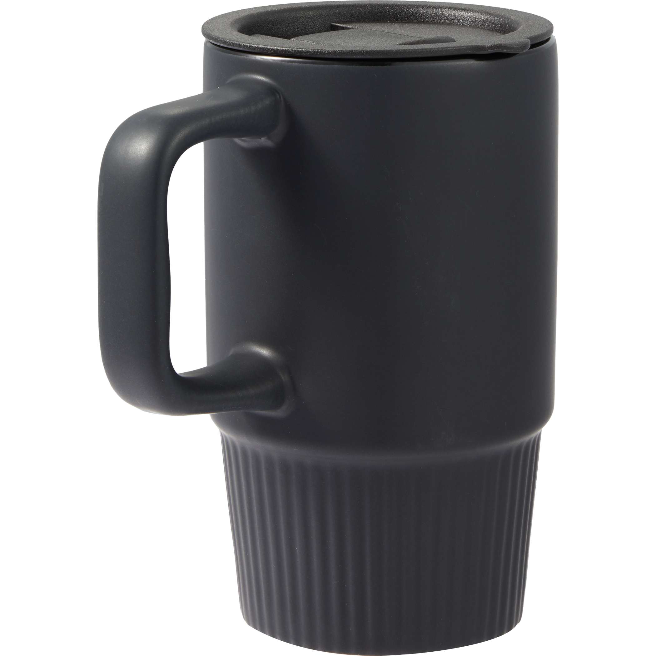 Camden 13 oz Ceramic Mug with Lid - Image 4