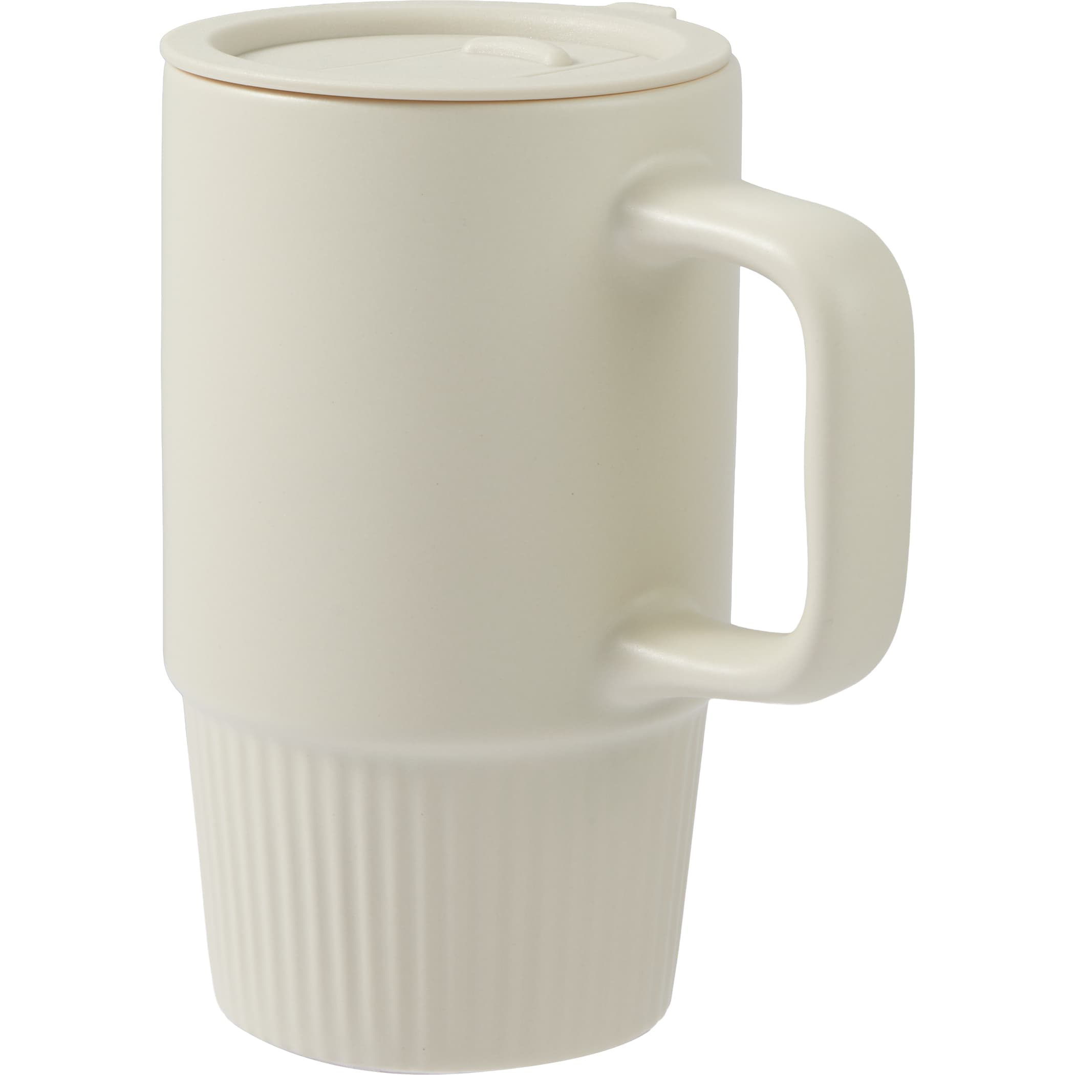 Camden 13 oz Ceramic Mug with Lid - Image 7