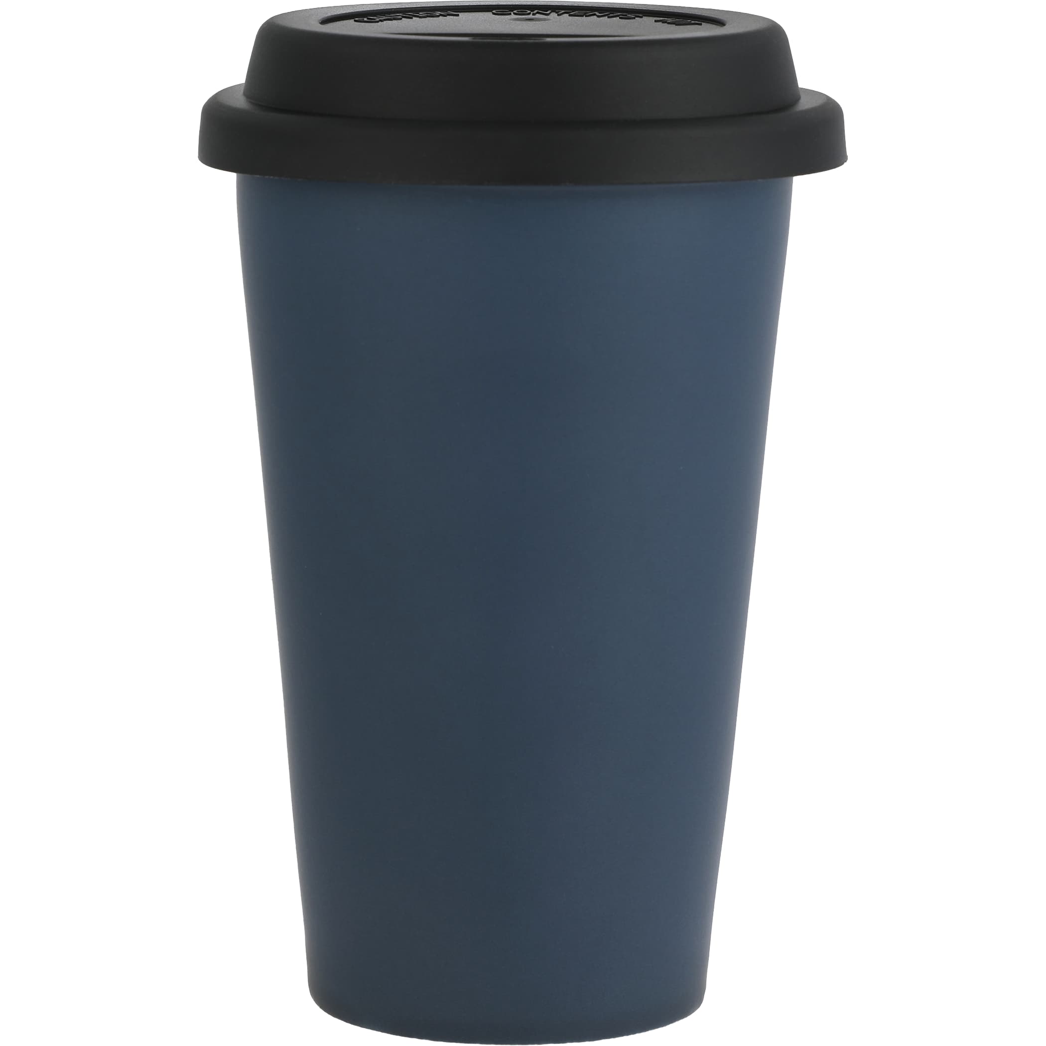 I'm Not a Paper Cup 10 oz Ceramic Tumbler with Silicone Lid