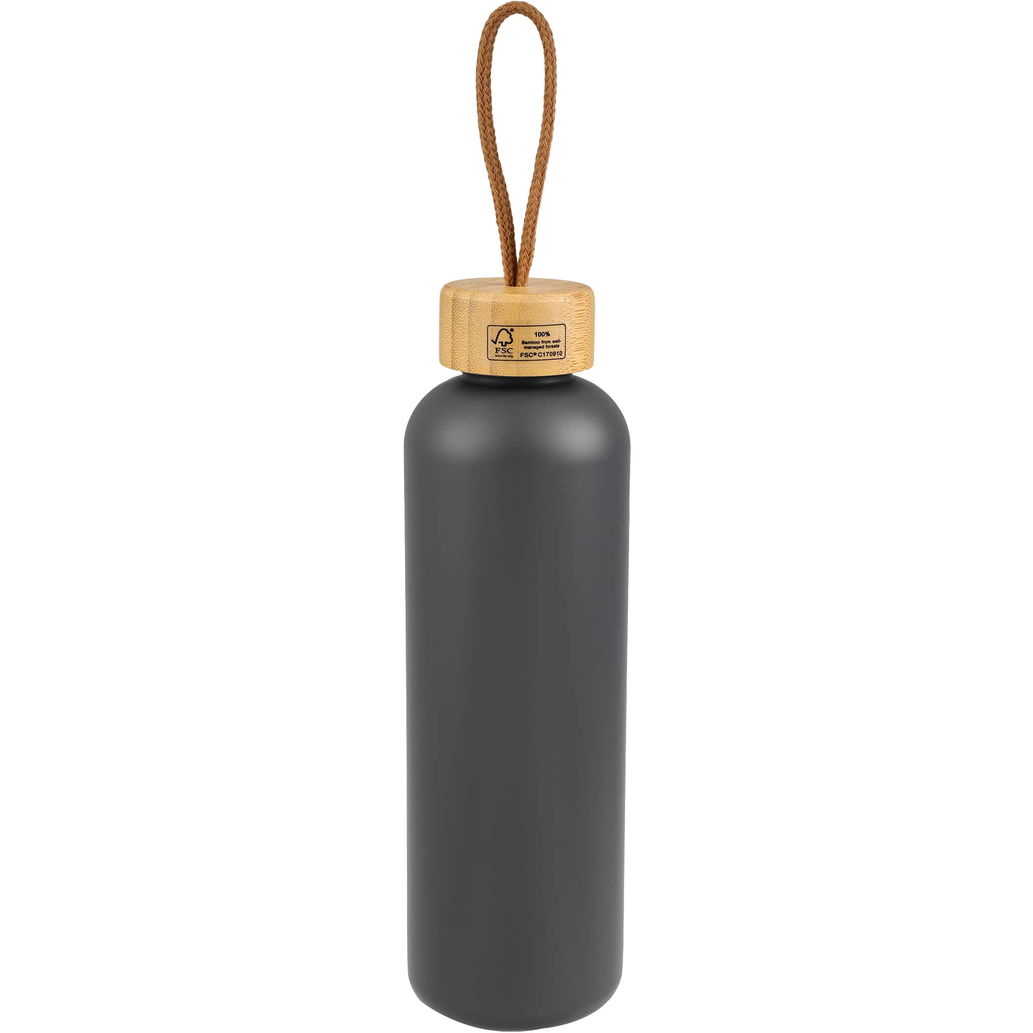 Tania Recycled Bottle w/ FSC® 100% Bamboo Lid 26oz - Image 6