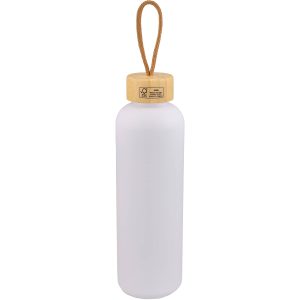 Tania Recycled Bottle w/ FSC® 100% Bamboo Lid 26oz
