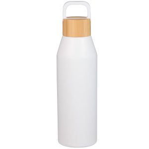 Alternative view of Aspen 24 oz Recycled Bottle with FSC® Bamboo Lid