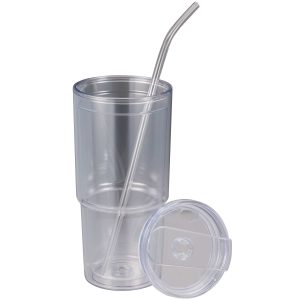 Alternative view of Mia Recycled Acrylic Tumbler 24oz