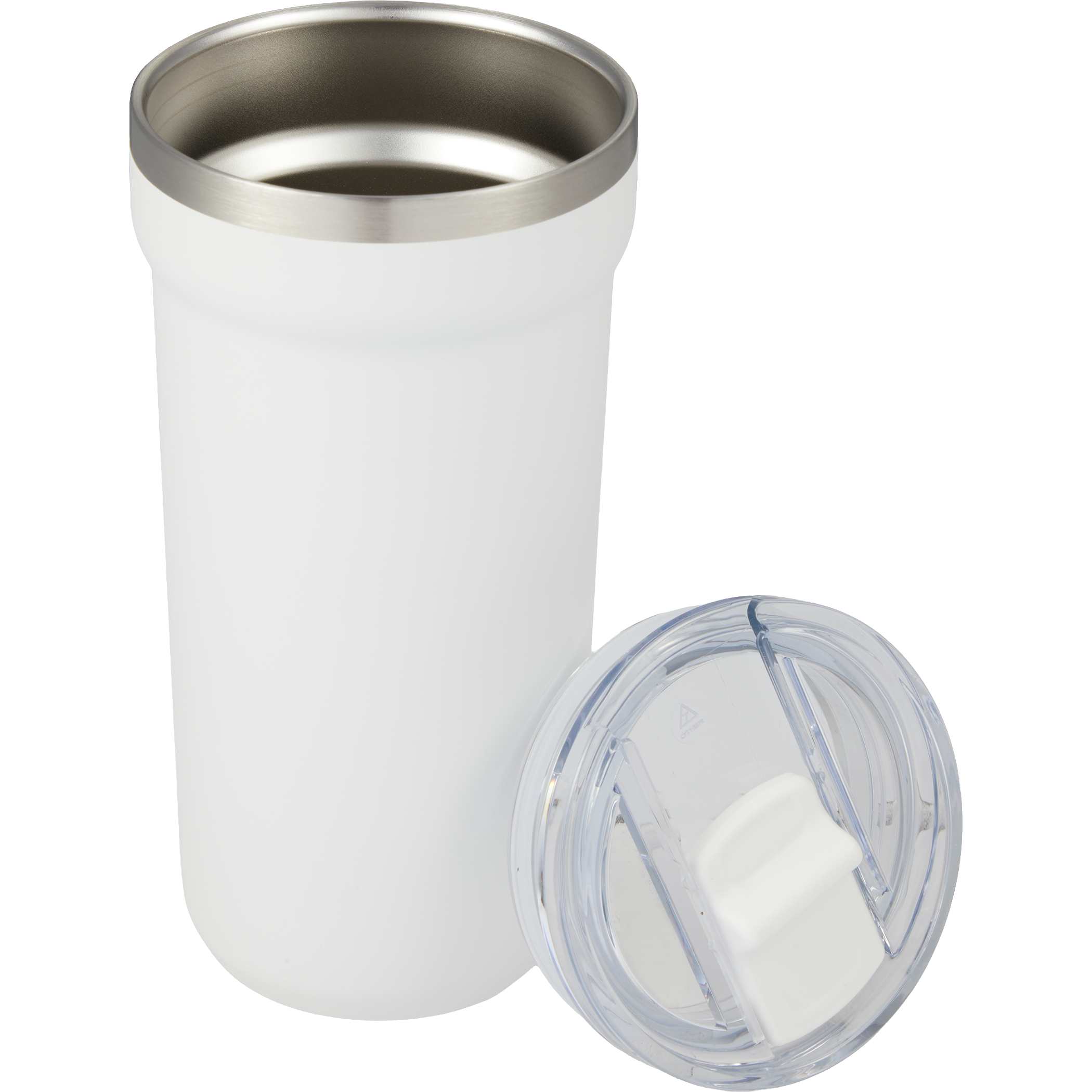 Catone 20 oz Recycled Vacuum Tumbler with Slider Lid - Image 4