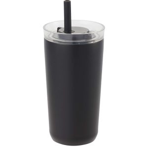 Nina 18 oz Leakproof Twist & Lock Vacuum Tumbler with Straw