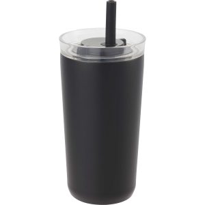 Alternative view of Nina 18 oz Leakproof Twist & Lock Vacuum Tumbler with Straw
