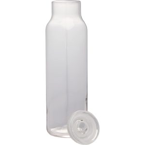 Alternative view of Libbey 24 oz Glass Water Bottle with Press-On Lid