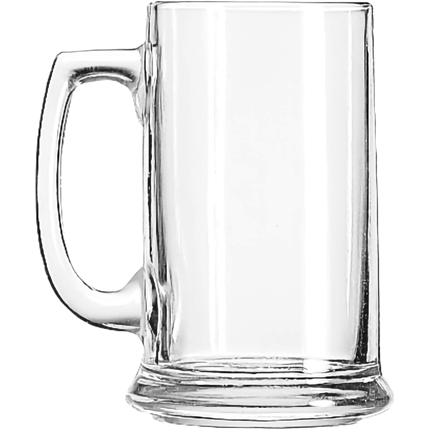 Libbey 15 oz Glass Beer Mug - Image 3