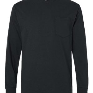 Alternative view of Gildan Unisex Ultra Cotton® Long Sleeve Pocket T-Shirt