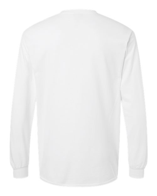 Gildan Unisex Ultra Cotton® Long Sleeve Pocket T-Shirt - Image 11