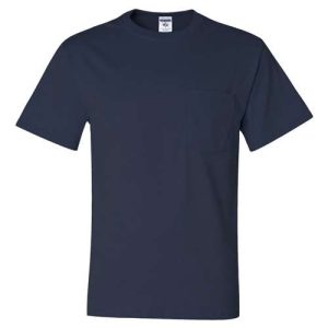Alternative view of JERZEES Unisex Dri-Power® 50/50 Pocket T-Shirt