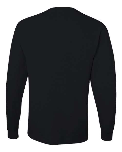 JERZEES Unisex Dri-Power® Long Sleeve 50/50 T-Shirt - Image 8