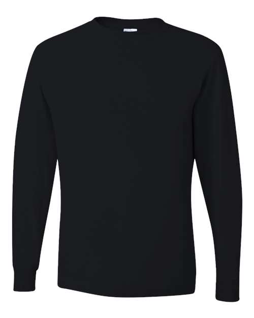 JERZEES Unisex Dri-Power® Long Sleeve 50/50 T-Shirt - Image 2