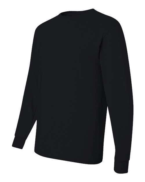 JERZEES Unisex Dri-Power® Long Sleeve 50/50 T-Shirt - Image 5
