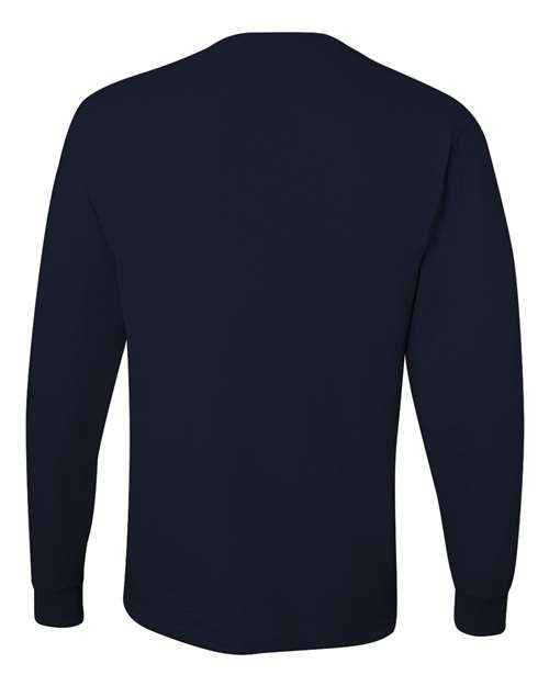 JERZEES Unisex Dri-Power® Long Sleeve 50/50 T-Shirt - Image 9