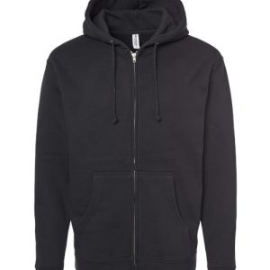 Alternative view of Independent Trading Co. Unisex Heavyweight Full-Zip Hooded Sweatshirt