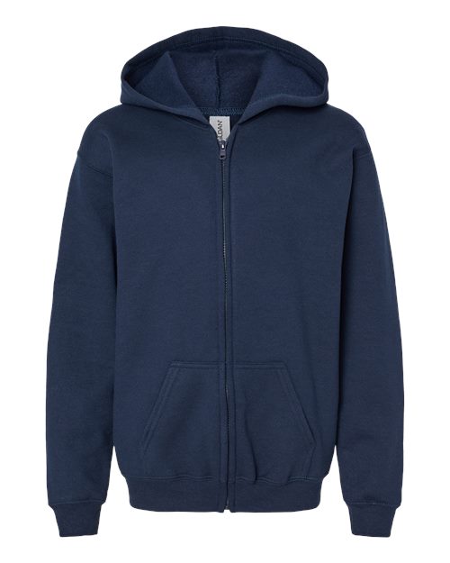 Gildan Youth Heavy Blend™ Full-Zip Hooded Sweatshirt - Image 3