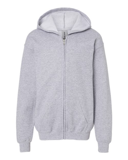 Gildan Youth Heavy Blend™ Full-Zip Hooded Sweatshirt - Image 6