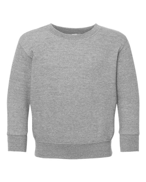 Rabbit Skins Toddler Fleece Crewneck Sweatshirt - Image 5