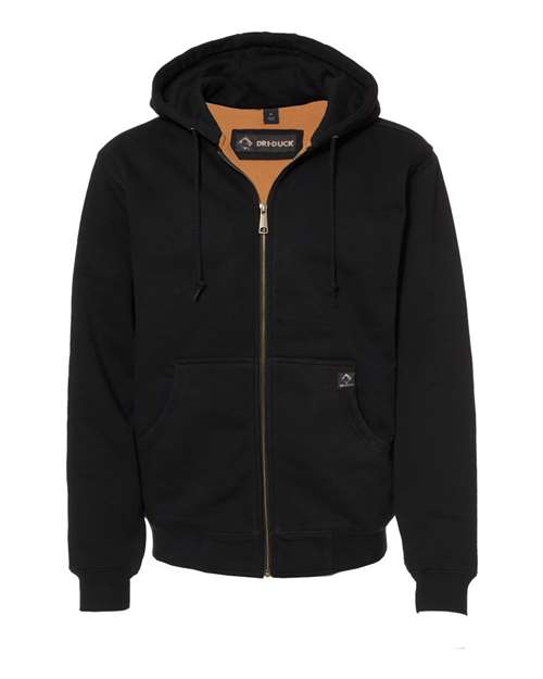 DRI DUCK Men's Crossfire Heavyweight Power Fleece Hooded Jacket with Thermal Lining - Image 2