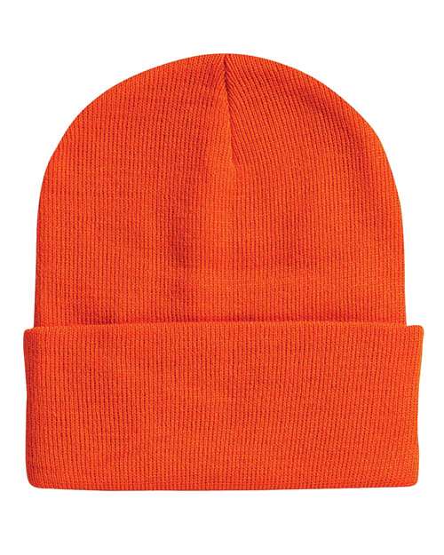 Sportsman 12" Solid Cuffed Beanie - Image 33